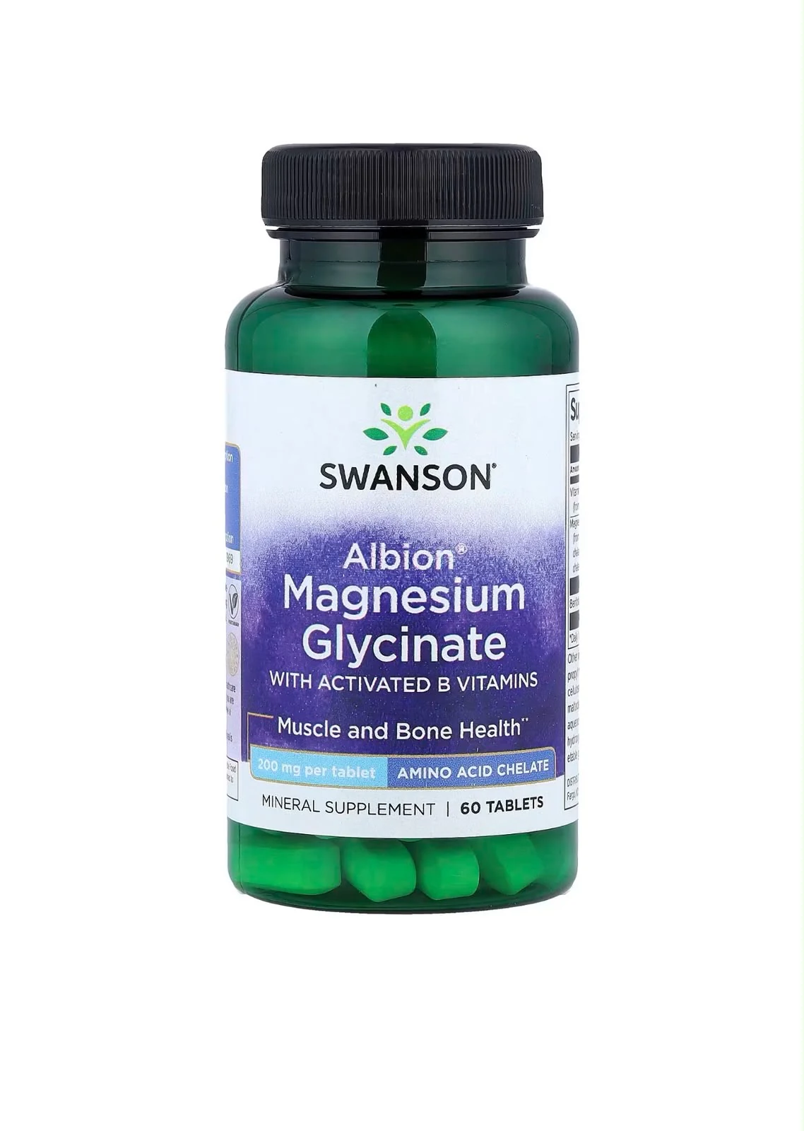 Magnesium glycinate with B