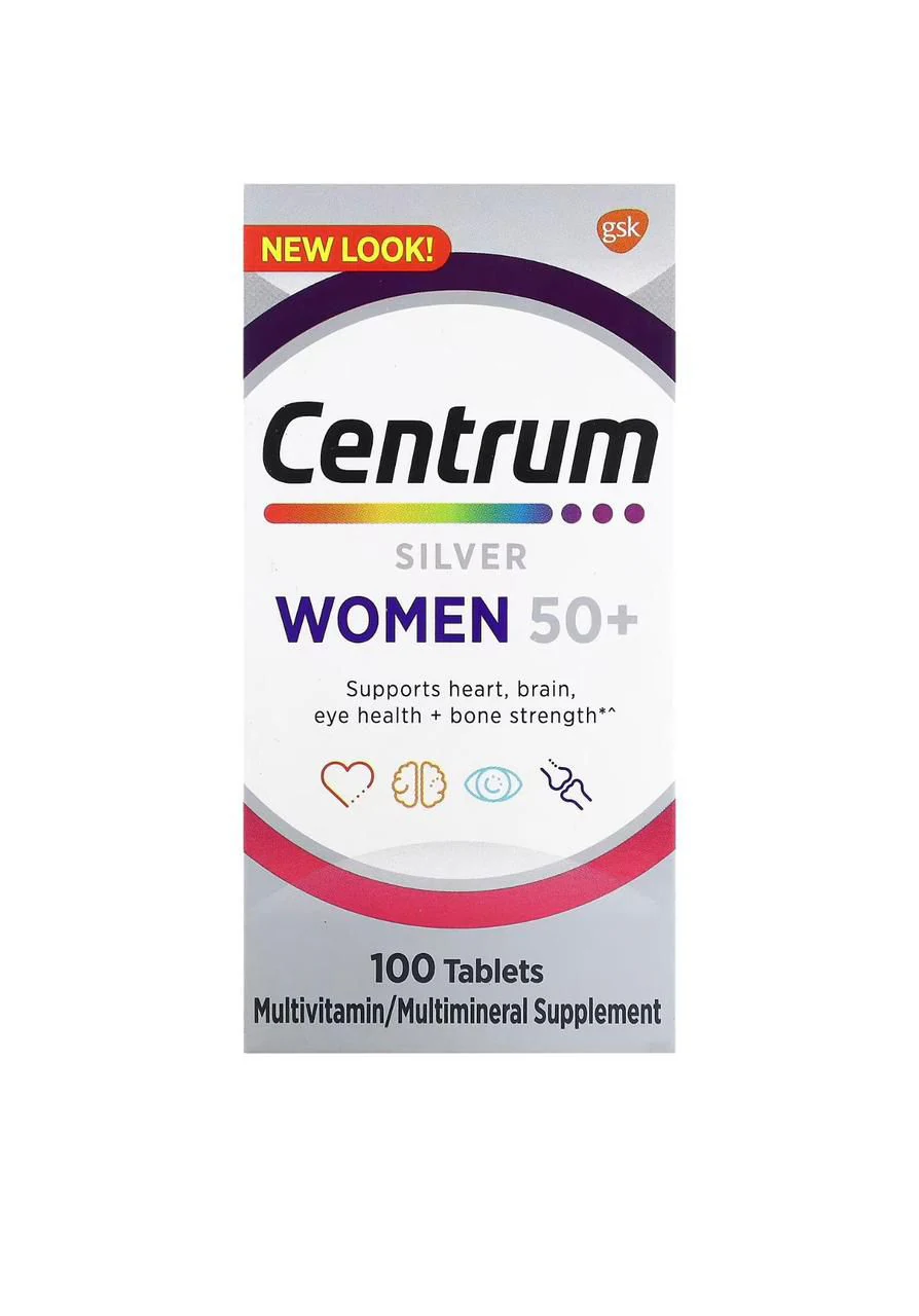centrum silver women 50+ 100 tab