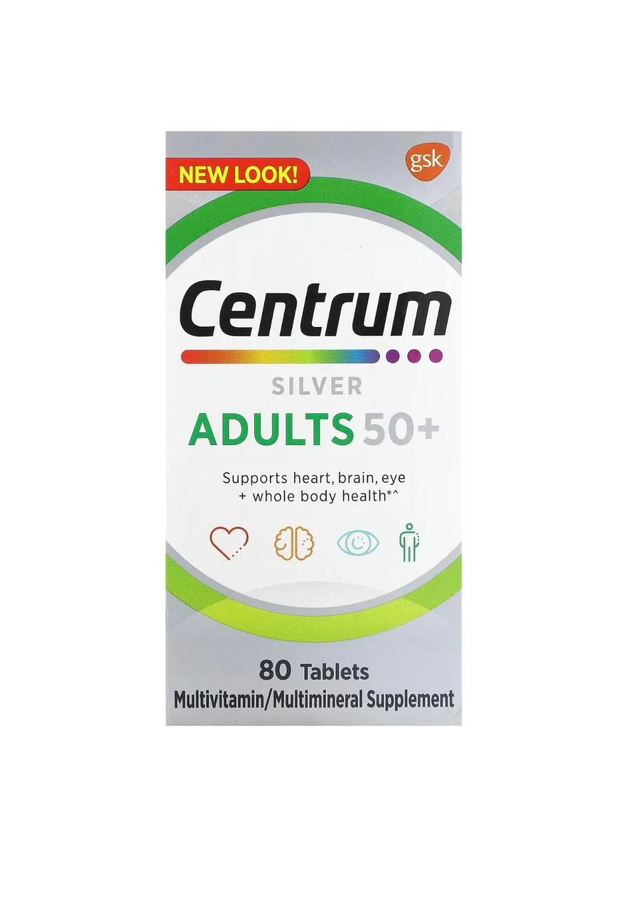 centrum silver adults 50+ 80 tab