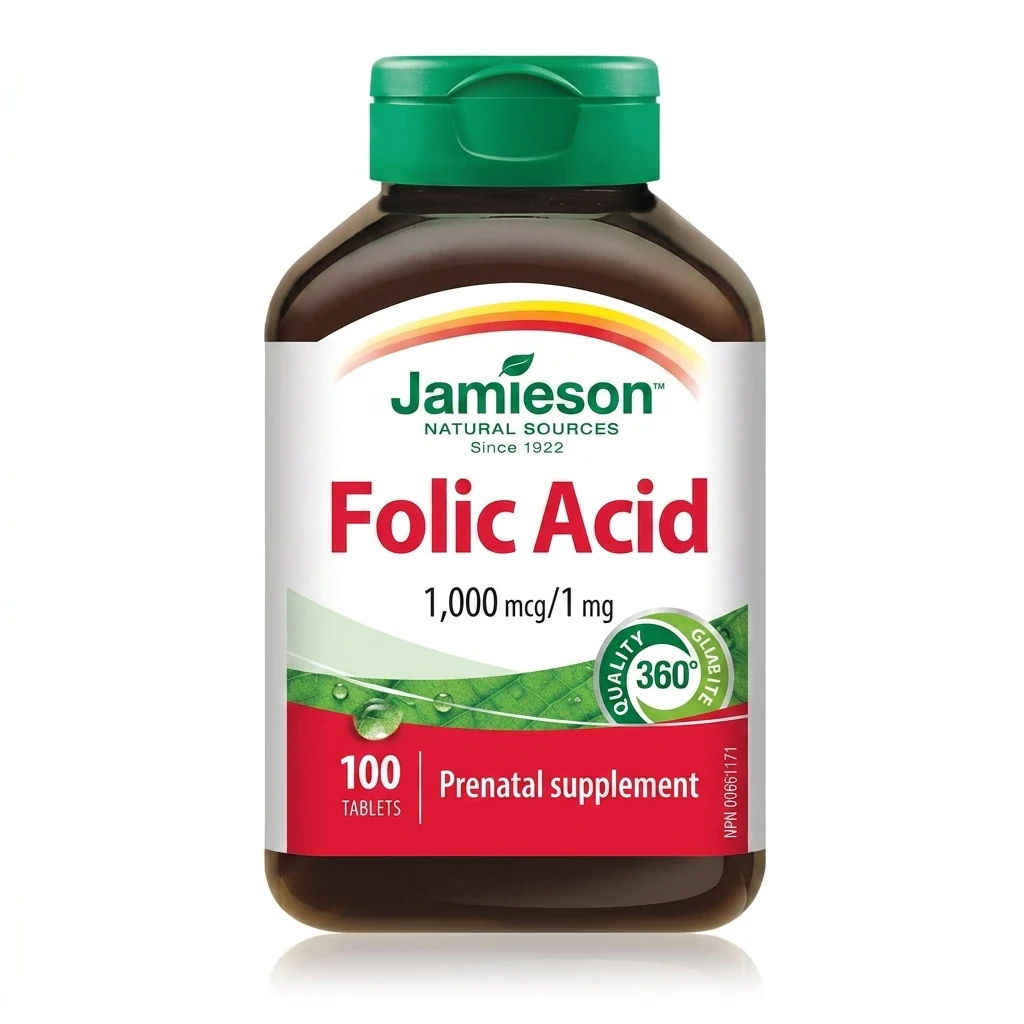 Folic Acid 1Mg 100 Tab