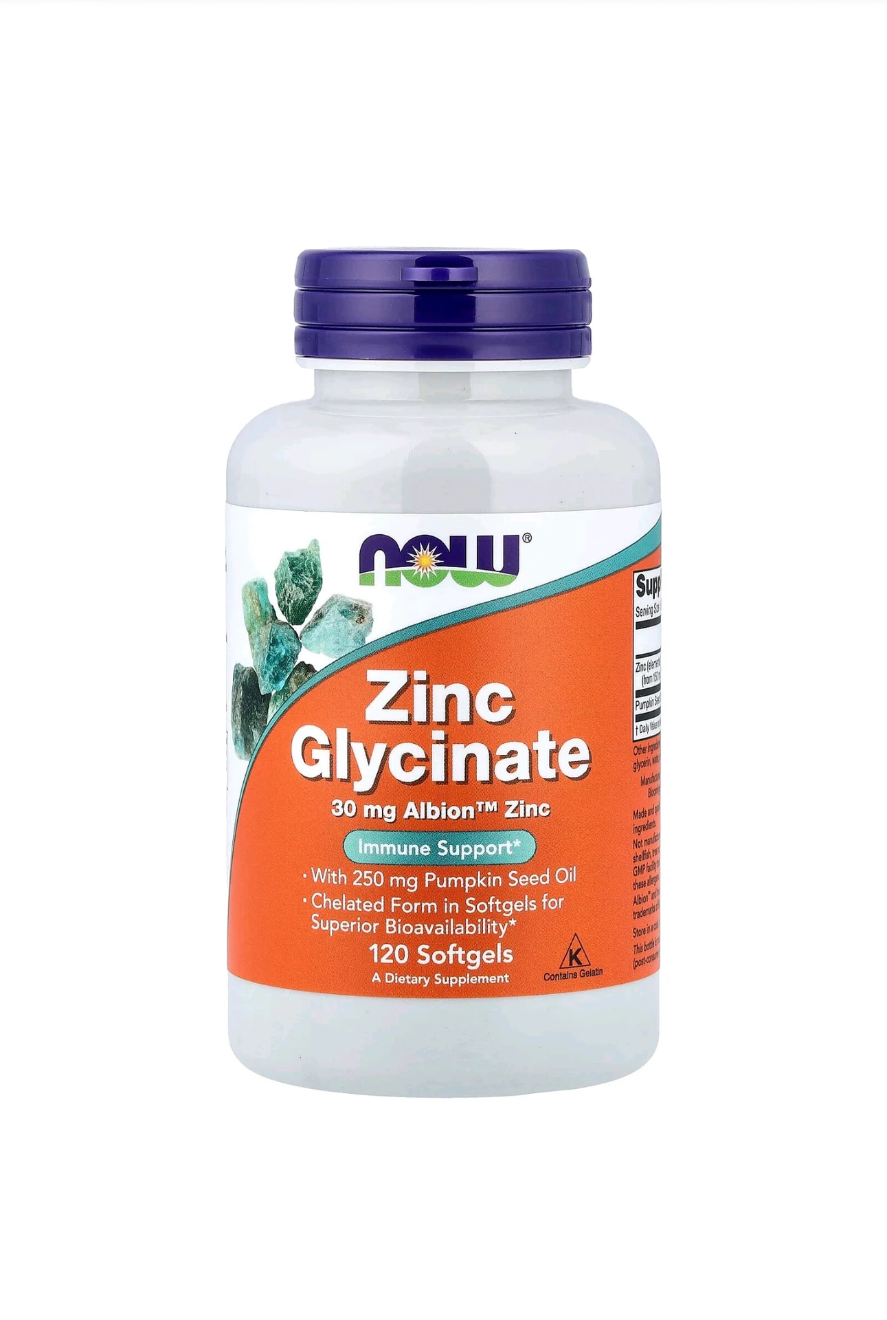 Zinc Gly Now 120t