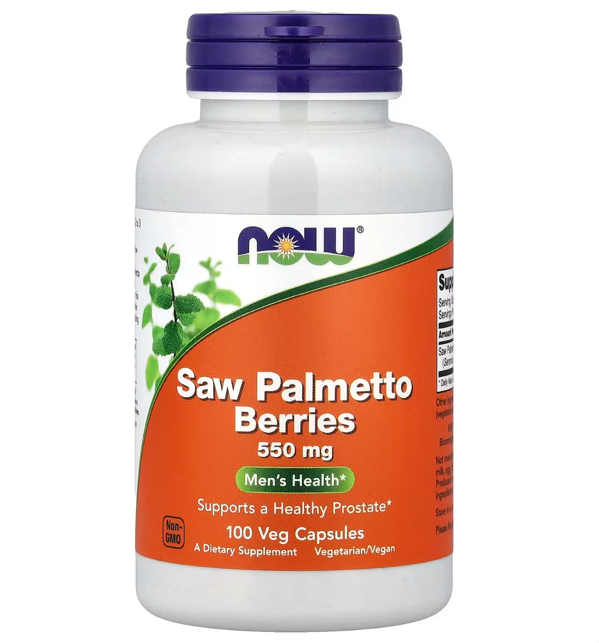 Saw Palmetto berries 550mg 100t