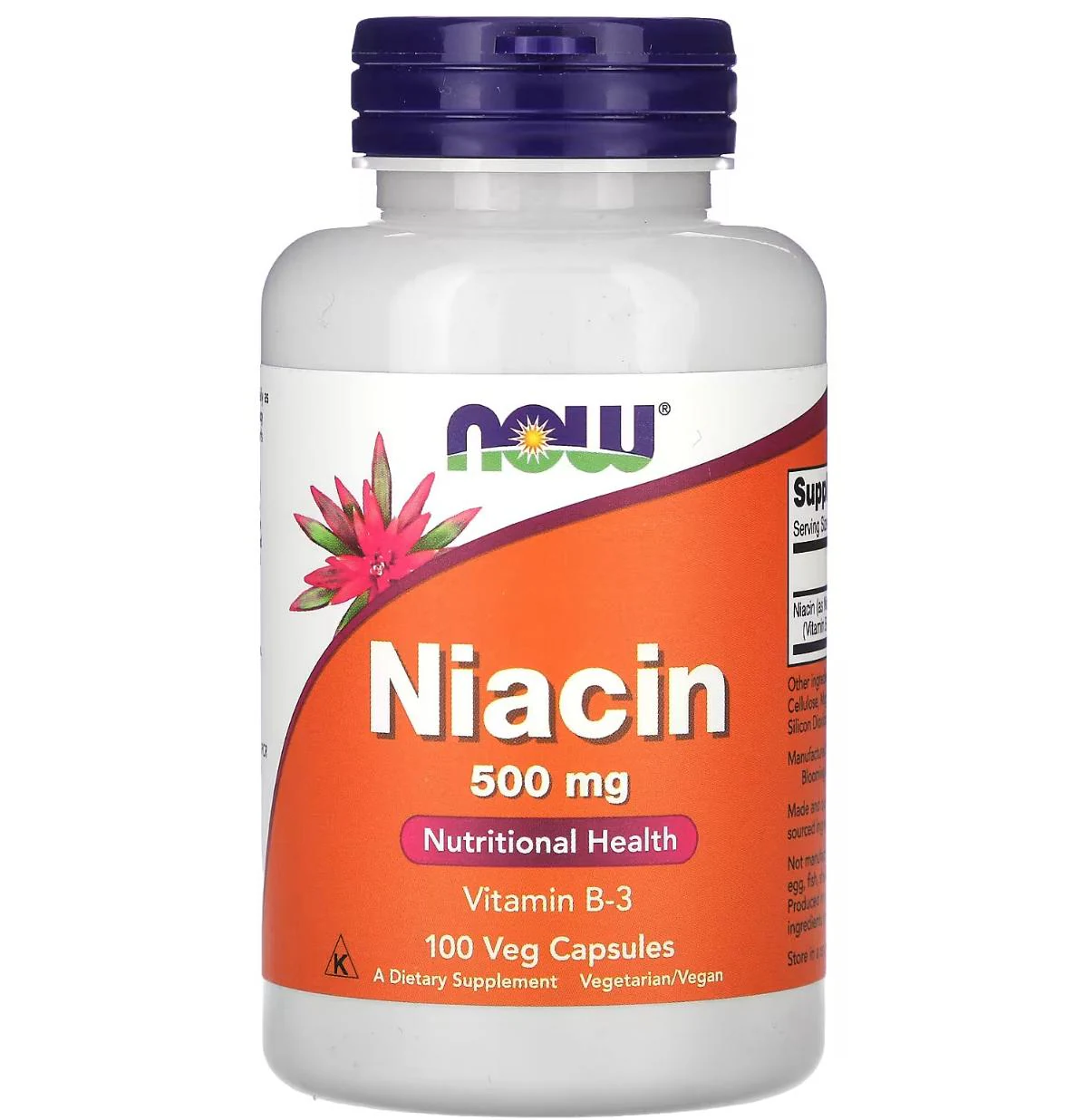 NIACIN 500mg 100 VCAPS