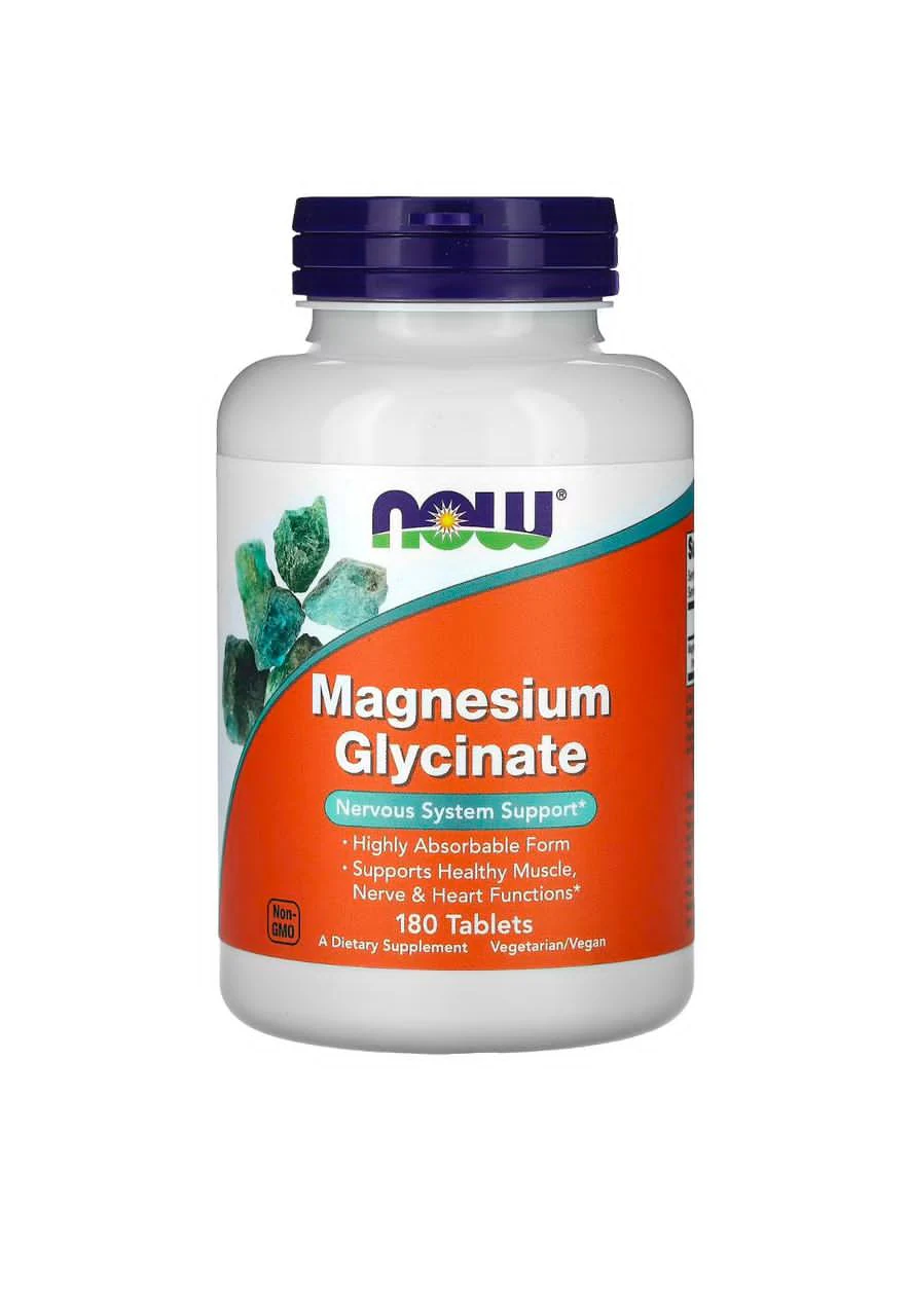 Magnesium Glycinate  180t Now