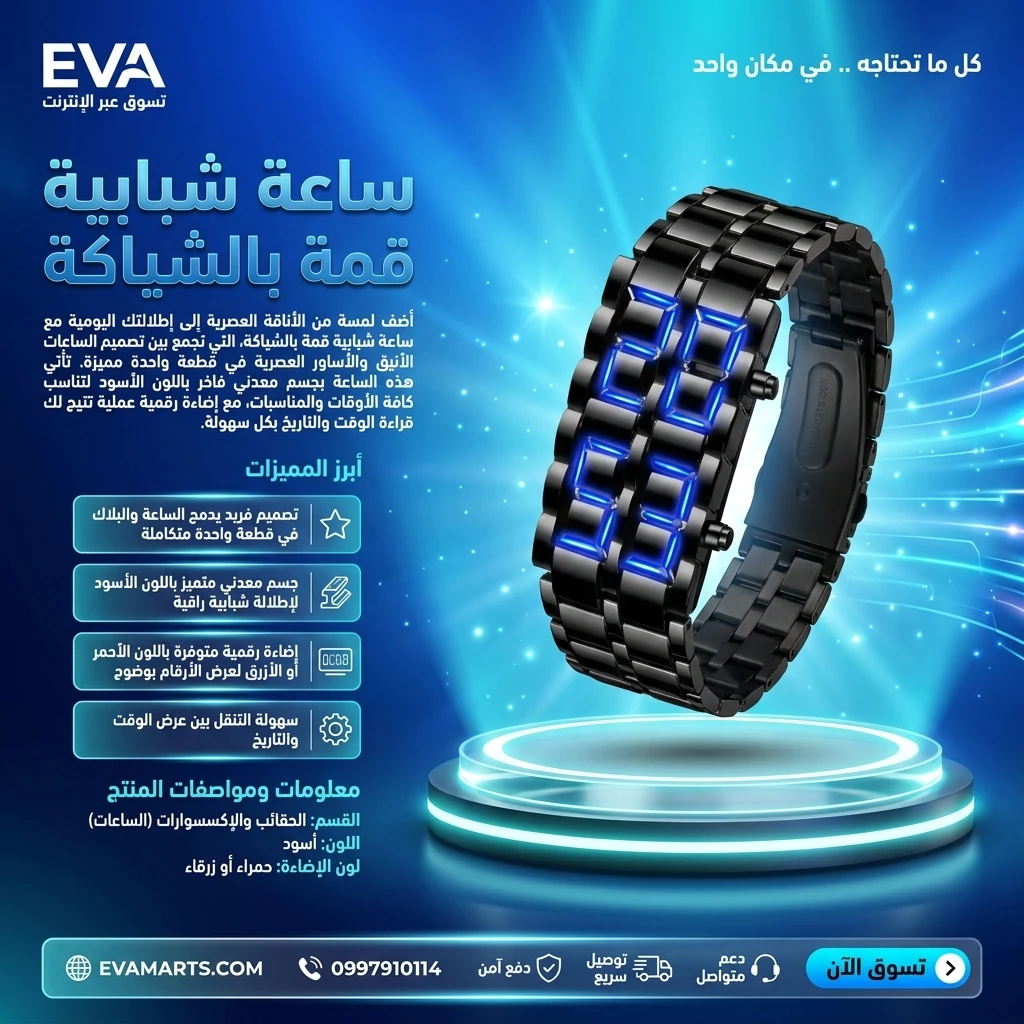 ساعة شبابية قمة بالشياكة