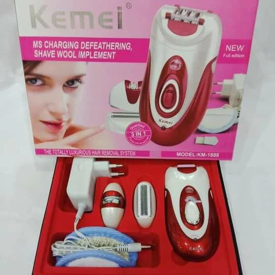 مجموعة براون 3 بـ 1 KEMEI - مصغرة 2