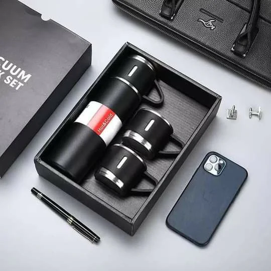 حافظة حرارة 500ml مع 3 فناجين - مصغرة 5