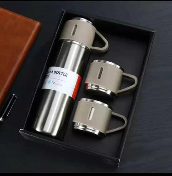 حافظة حرارة 500ml مع 3 فناجين - مصغرة 6