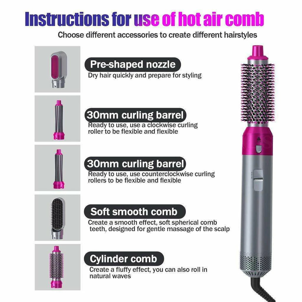 مجموعة الشعر HOT Air Styler - مصغرة 7