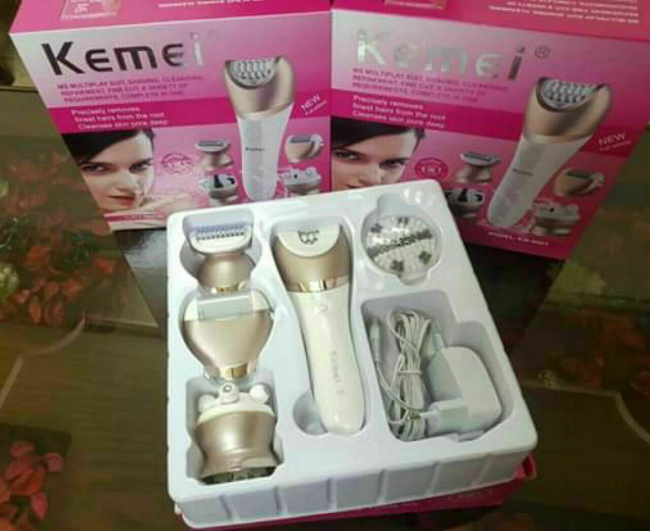 مجموعة براون 5 بـ 1 KEMEI