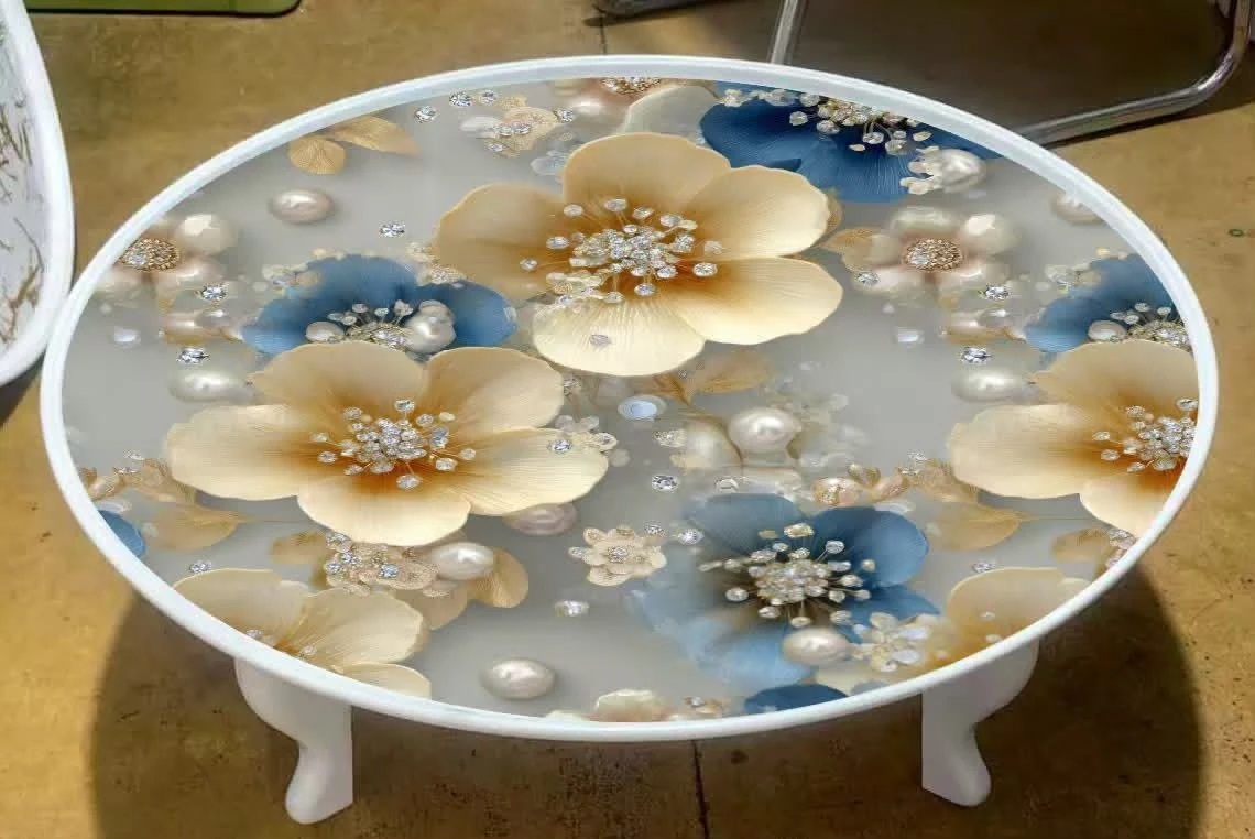 طاولة العصرية بتصميم 3D الفاخر - مصغرة 9