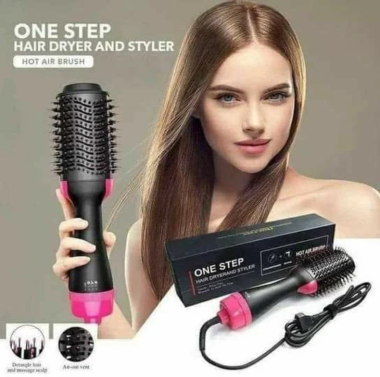 فرشاية الشعر 2 بـ 1 ONE STEP