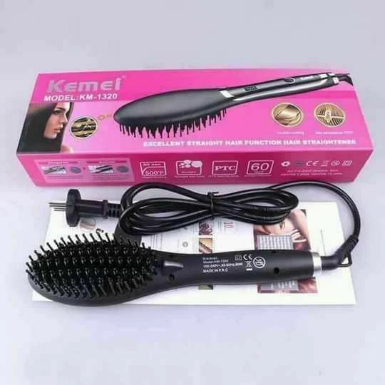 فرشاية الشعر الحرارية KEMEI