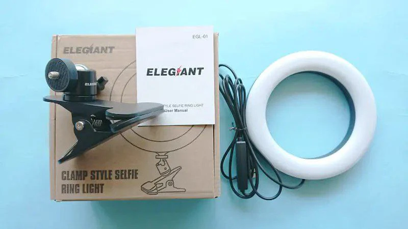 رينغ لايت ELEGANT مقاس 16 سم