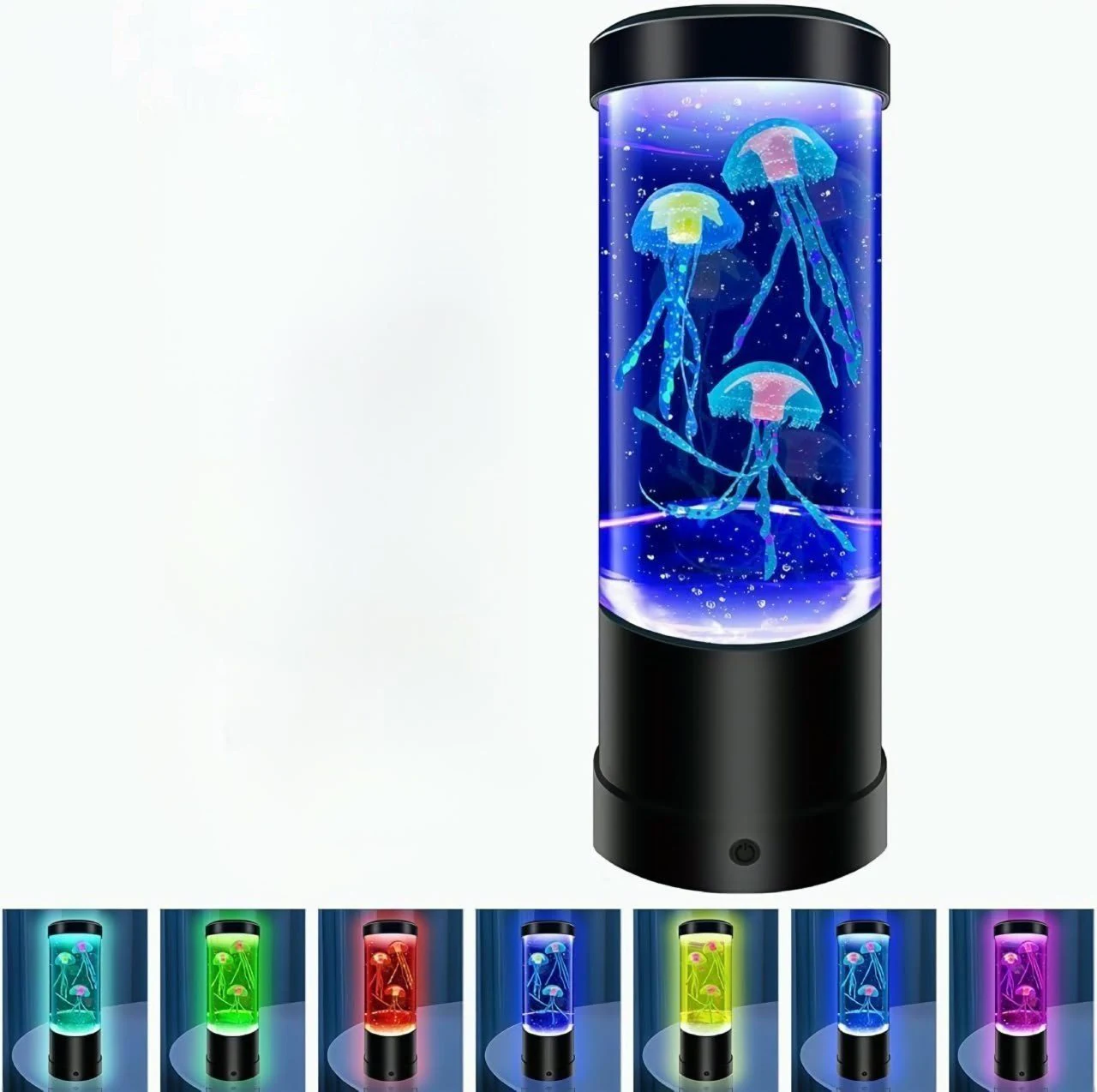 حوض قنديل البحر المضيء ديكور LED تفاعلي - مصغرة 2